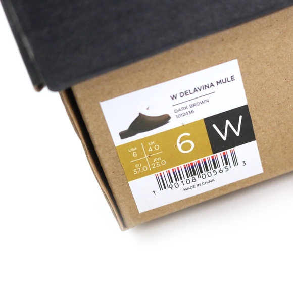 NWT Teva Authentic Delavina Mule Size 8 Brown Leather Clog - Picture 7 of 7